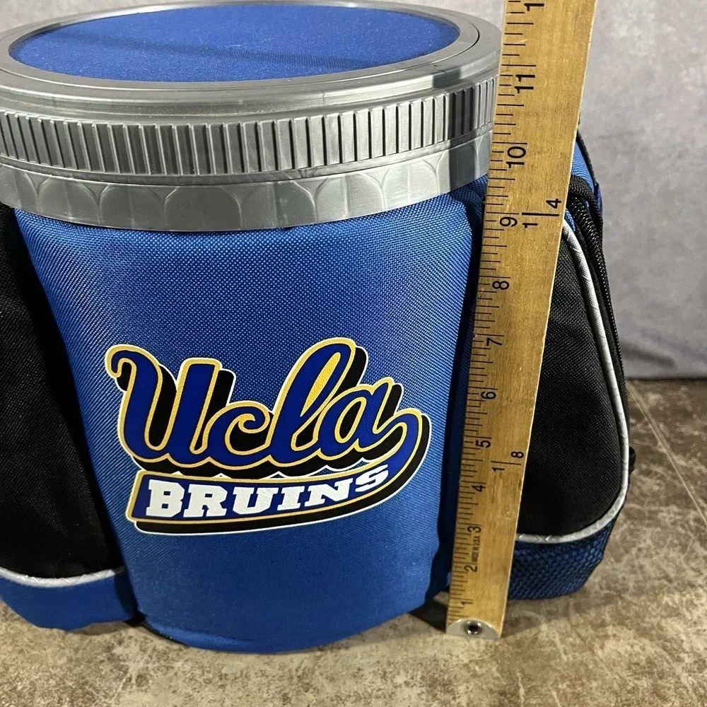 UCLA Bruins Cooler Ice Chest Collegiate Bucket Adjustable Strap Side Pockets